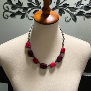 Premier Designs Pink and Purple Statement Necklace #PDNK2